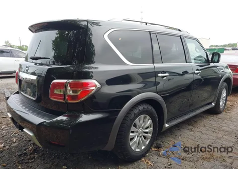 2017 Nissan Armada Sv from USA, damaged, VIN JN8AY2ND8H9004460